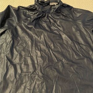 Rachel Comey pleather button back shirt